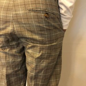 Plaid Dress Pants